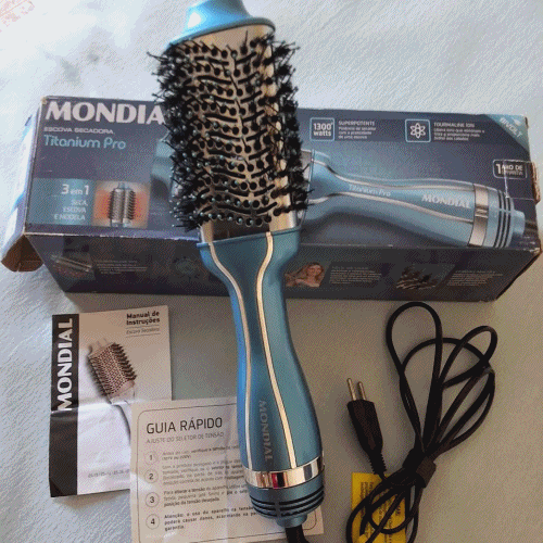 escova secadora, escova secadora mondial, escova elétrica, mondial escova secadora